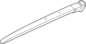 Image of Back Glass Wiper Arm (Rear) image for your Land Rover Range Rover Sport  