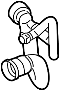 Image of Radiator Coolant Hose (Upper, Lower) image for your 2013 Land Rover Range Rover Sport   