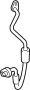 Image of Hose. Air. Refrigerant. Liquid. Conditioning. A/C Refrigerant Hose. A. image for your Land Rover