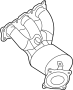 Image of Exhaust Manifold image for your 2020 Land Rover Defender 110   