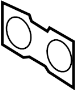 Image of Gasket. Converter. A component which. image for your 2018 Land Rover Range Rover Velar  R-Dynamic SE Sport Utility 