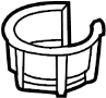 View Holder. Cup. (Front, Rear, Upper) Full-Sized Product Image