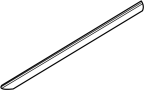 Image of Door Molding (Upper) image for your 2009 Land Rover LR3   