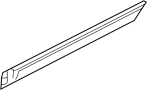 Image of Door Molding (Upper) image for your 2009 Land Rover LR3   