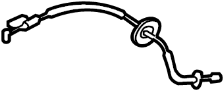 Image of Door Latch Cable image for your 2014 Land Rover LR4  HSE Sport Utility 