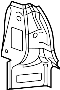 View Body D-Pillar (Rear, Upper) Full-Sized Product Image 1 of 1