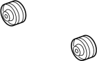 View Insulator. Suspension. Bushing. Crossmember. (Front) Full-Sized Product Image