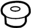 Image of Cap. (Rear). Headlight Bulb Cap. image for your 2021 Land Rover Discovery Sport  R-Dynamic HSE Sport Utility 