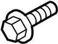 View Screw. Bolt. Support. Radiator. Bracket. (Upper, Lower) Full-Sized Product Image