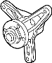 View Engine Cooling Fan Pulley Bracket Full-Sized Product Image