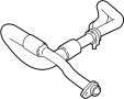 View A/C Refrigerant Suction Hose Full-Sized Product Image
