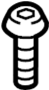 View Screw. Air. (Lower) Full-Sized Product Image 1 of 10