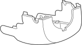 View Steering Column Cover (Lower) Full-Sized Product Image