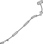View Automatic Transmission Shifter Cable Full-Sized Product Image 1 of 2