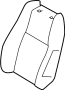 Image of Seat Back Cushion image for your 2009 Land Rover Range Rover   
