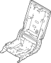 Image of Seat Frame (Rear) image for your 2022 Land Rover Range Rover Sport  HSE Silver Edition Sport Utility 
