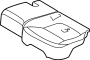 Image of Seat Cushion Pad (Rear) image for your 2010 Land Rover Range Rover   