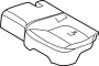 View Seat Cushion Pad (Rear) Full-Sized Product Image