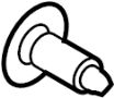 View Screw. Molding. (Rear, Lower) Full-Sized Product Image