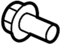 View Door Applique Bolt. Stud. Windshield Molding Bolt. (Front) Full-Sized Product Image