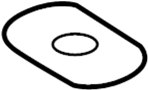 View Suspension. Plate. Crossmember. (Upper) Full-Sized Product Image