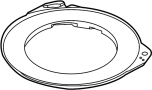 View Spare Tire Insulator Full-Sized Product Image 1 of 2