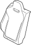 Image of Seat Back Cushion Cover (Rear) image for your Land Rover