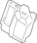 View Seat. Cover. Cushion. (Rear) Full-Sized Product Image