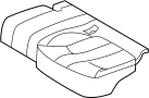 View Seat Cover (Rear) Full-Sized Product Image 1 of 1