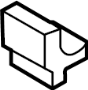 View Radiator Air Seal (Lower) Full-Sized Product Image