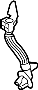 View A/C Evaporator Drain Full-Sized Product Image