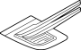 View Fender Insert Emblem Full-Sized Product Image 1 of 2