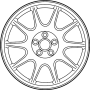 View Spare. Wheel.  Full-Sized Product Image