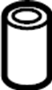 View Crossmember. Insert. ThreadE. Engine Mount Spacer. Reinforcement. Suspension Insulator.  Full-Sized Product Image 1 of 4