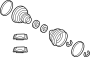 View CV Joint Boot Kit Full-Sized Product Image