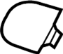 View Windshield Wiper Arm Cap Full-Sized Product Image