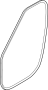 View Door Seal (Front) Full-Sized Product Image 1 of 2