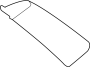 View Body D-Pillar Molding Full-Sized Product Image 1 of 2