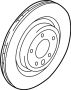 View Disc Brake Rotor Full-Sized Product Image 1 of 2