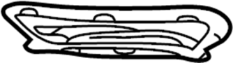 Image of Grille (Lower) image for your 2018 Land Rover Range Rover Evoque  HSE Sport Utility 