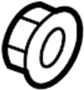 Image of Nut. Liner. Fender. (Rear). Fender Liner Nut. image for your 2020 Land Rover Discovery Sport  SE Sport Utility 