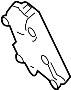Image of Engine Air Intake Resonator Bracket image for your Land Rover