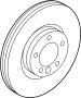 Image of Disc Brake Rotor (Front) image for your 2014 Land Rover LR2   