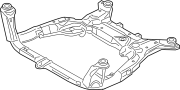 Image of Crossmember. Suspension. (Front). Engine Cradle. image for your Land Rover