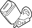 Image of Seat Belt Receptacle image for your 2019 Land Rover Range Rover Evoque   