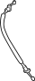 Image of Door Latch Cable image for your 2009 Land Rover LR3   