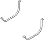 Image of Fuel Tank Strap image for your 2023 Land Rover Range Rover Evoque  S Sport Utility 