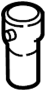 Image of Vent. Pipe. CONNECTIN. Breather. Included with:. image for your 2023 Land Rover Range Rover Evoque  SE Sport Utility 