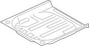 Image of Floor Pan (Rear) image for your 2022 Land Rover Range Rover Velar   