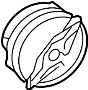 Image of Door Mirror Insulator image for your 2021 Land Rover Range Rover   